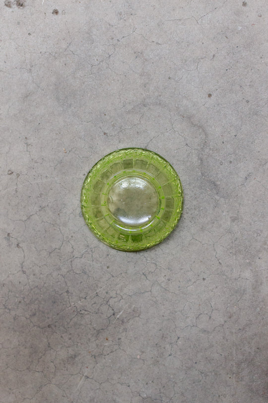 rare antique french green uranium glass trinket box