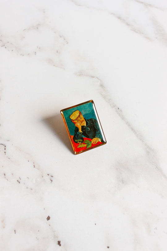 rare vintage french art pins