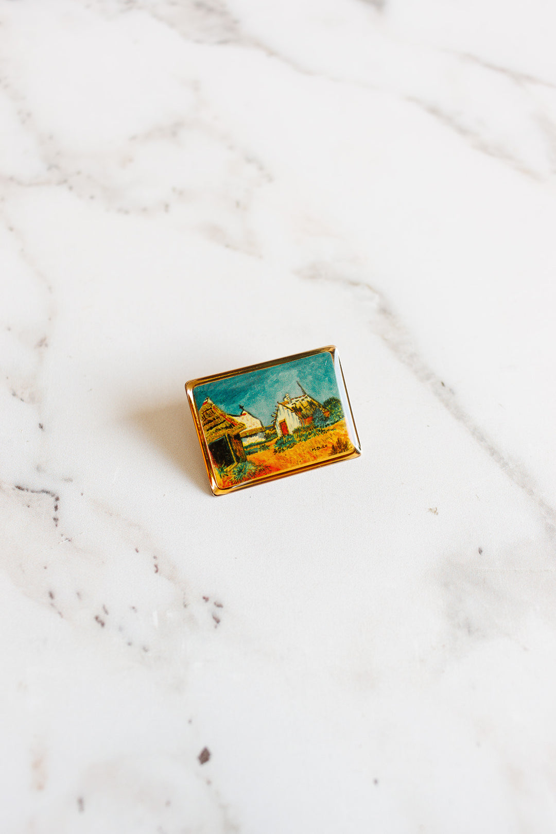 rare vintage french art pins