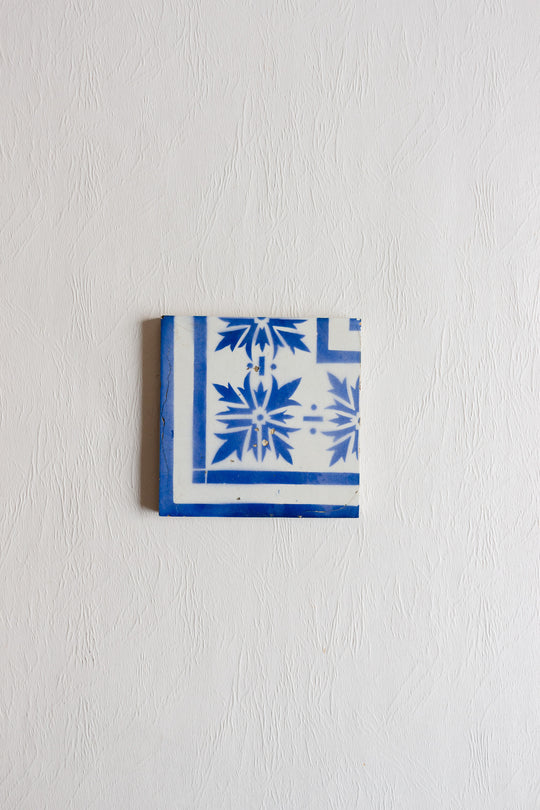 pair of vintage french st. amand tiles