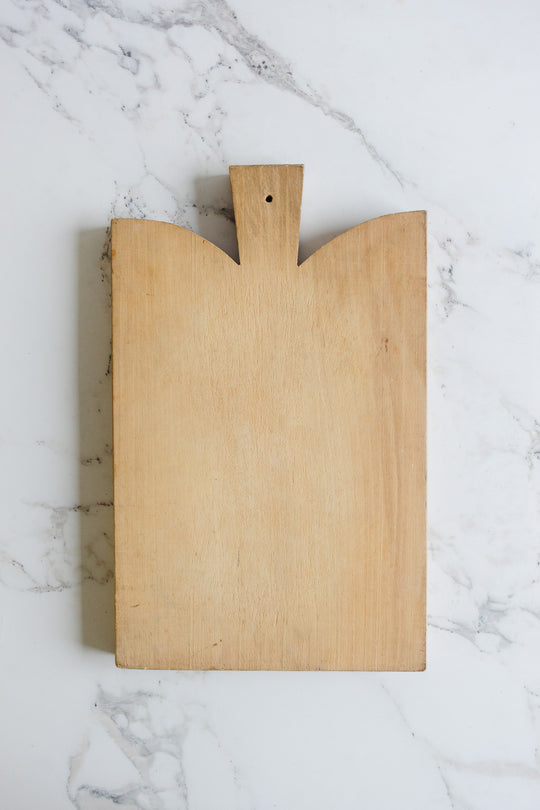 vintage french breadboard