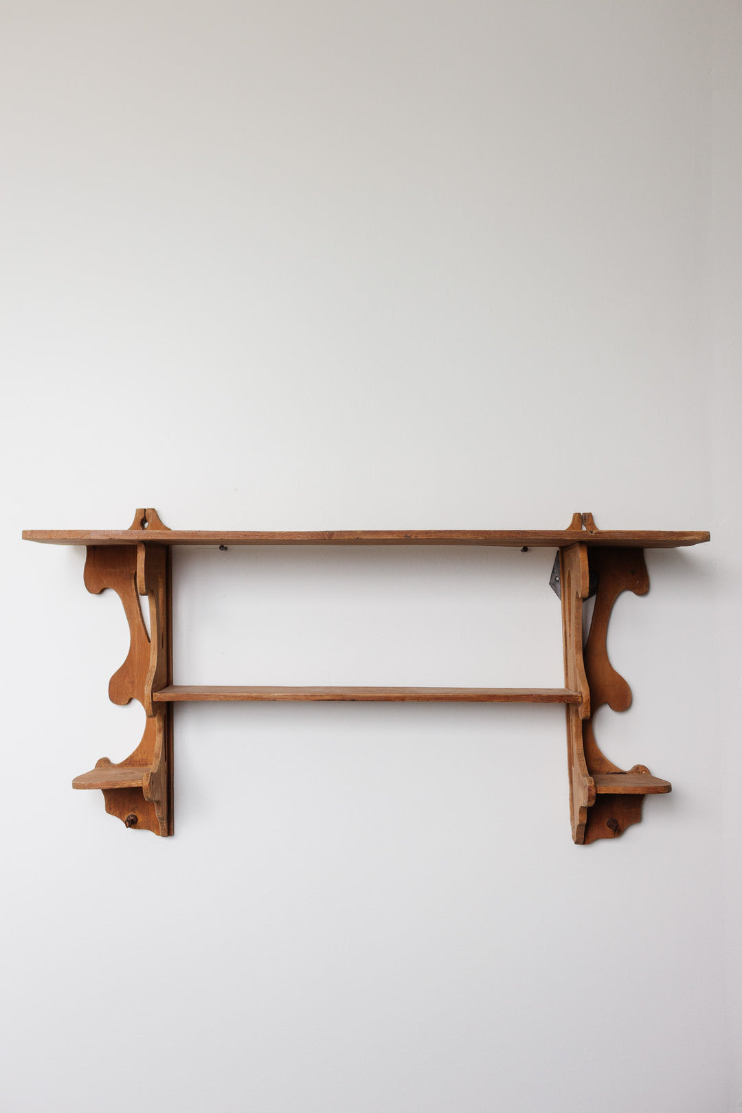 vintage french farmhouse wall mounted shelf