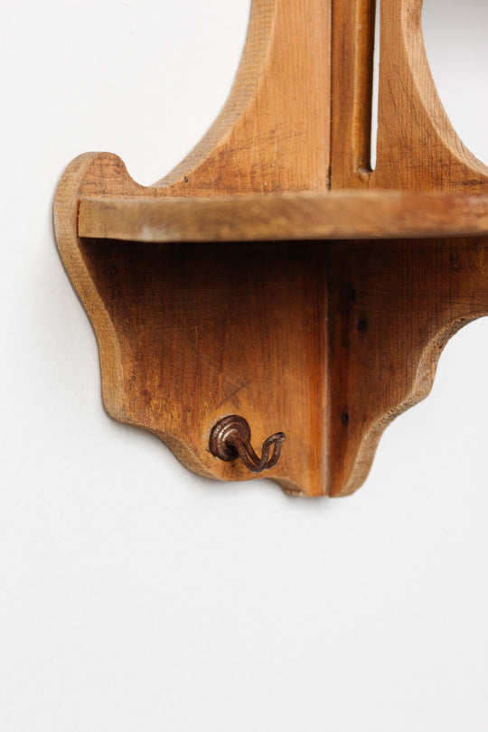 vintage french farmhouse wall mounted shelf