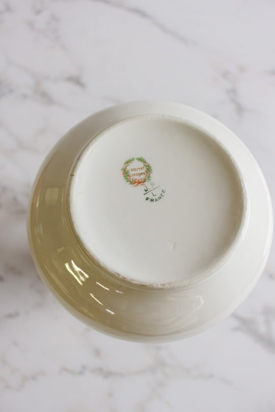 antique french j. pouyat limoges pitcher