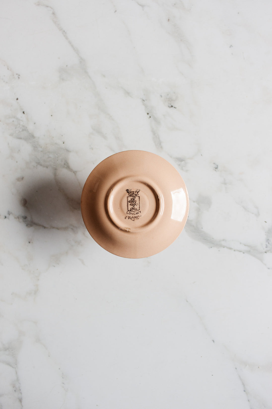 antique longwy children's dish boxed set