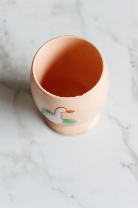 antique longwy children's dish boxed set