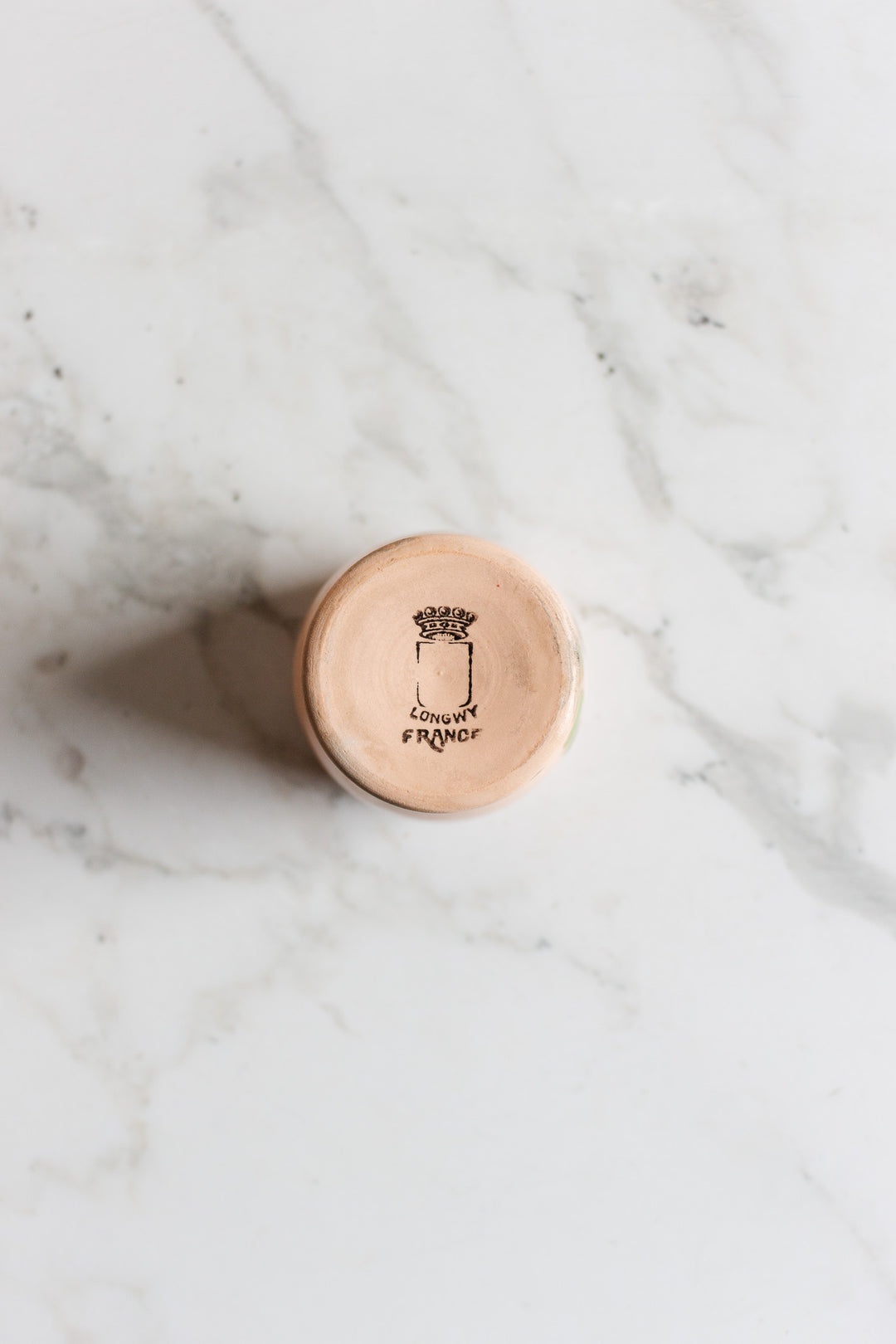 antique longwy children's dish boxed set