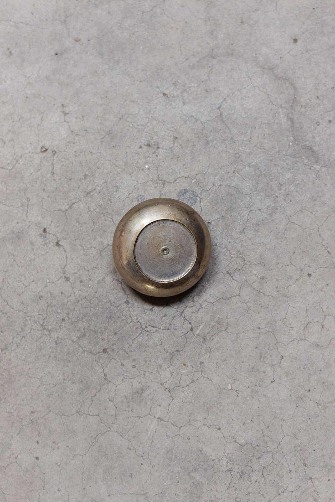 1960s french brass pocket ashtray