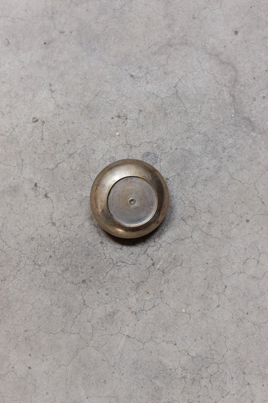 1960s french brass pocket ashtray