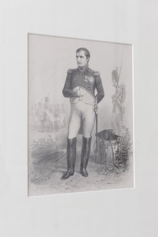 napoleon antique engraving