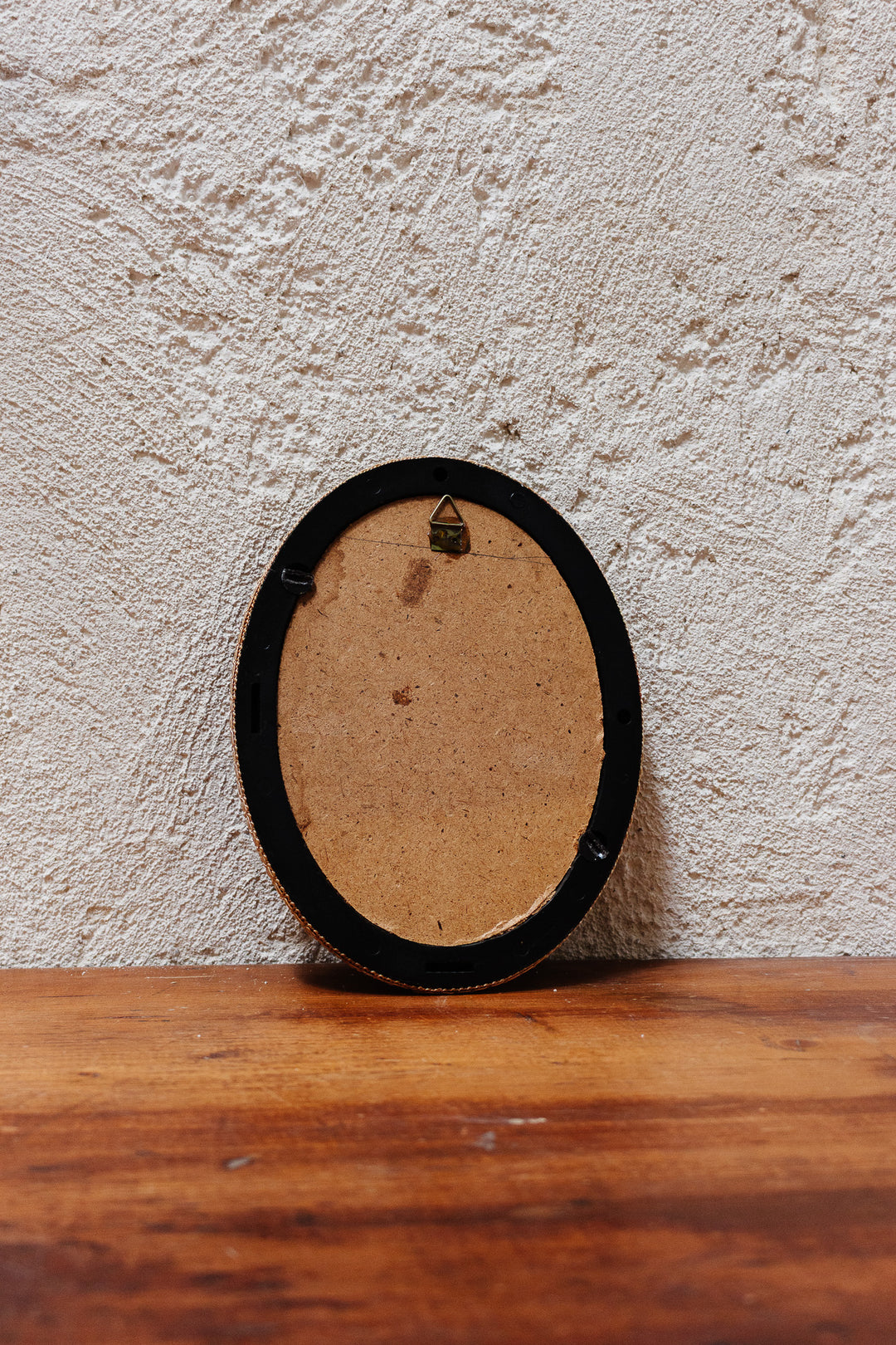 vintage french wood and velvet photo frame