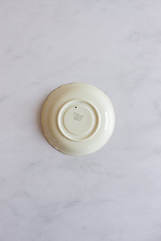 set of 2 floral antique Grafton teacups