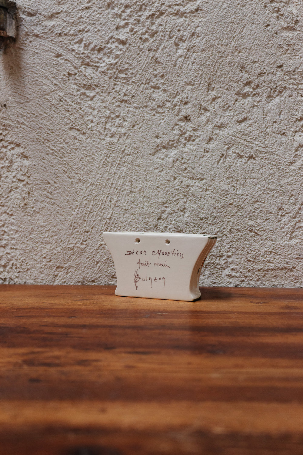 vintage french moustiers bouquetière