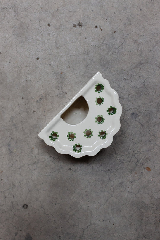 vintage french moustiers bouquetière