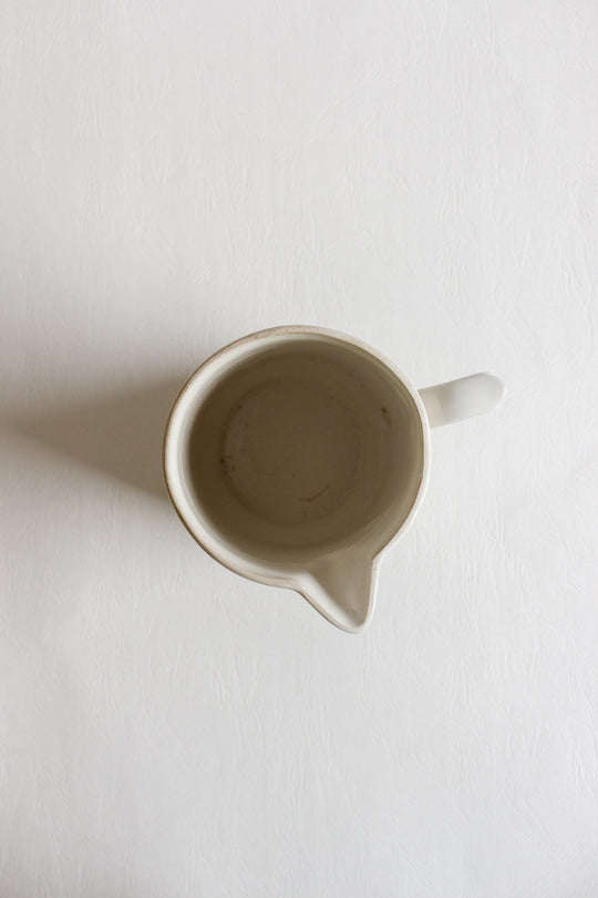 art deco earthenware beverage pitcher