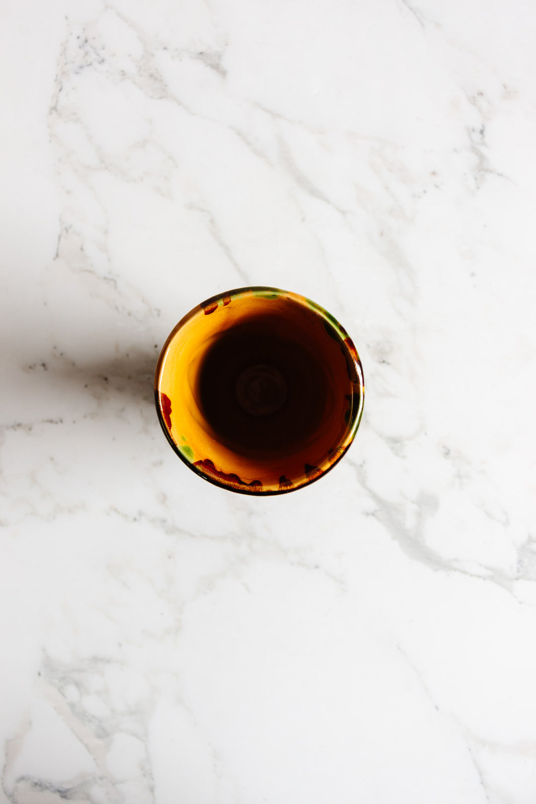 vintage french anduze style glazed terracotta vessel