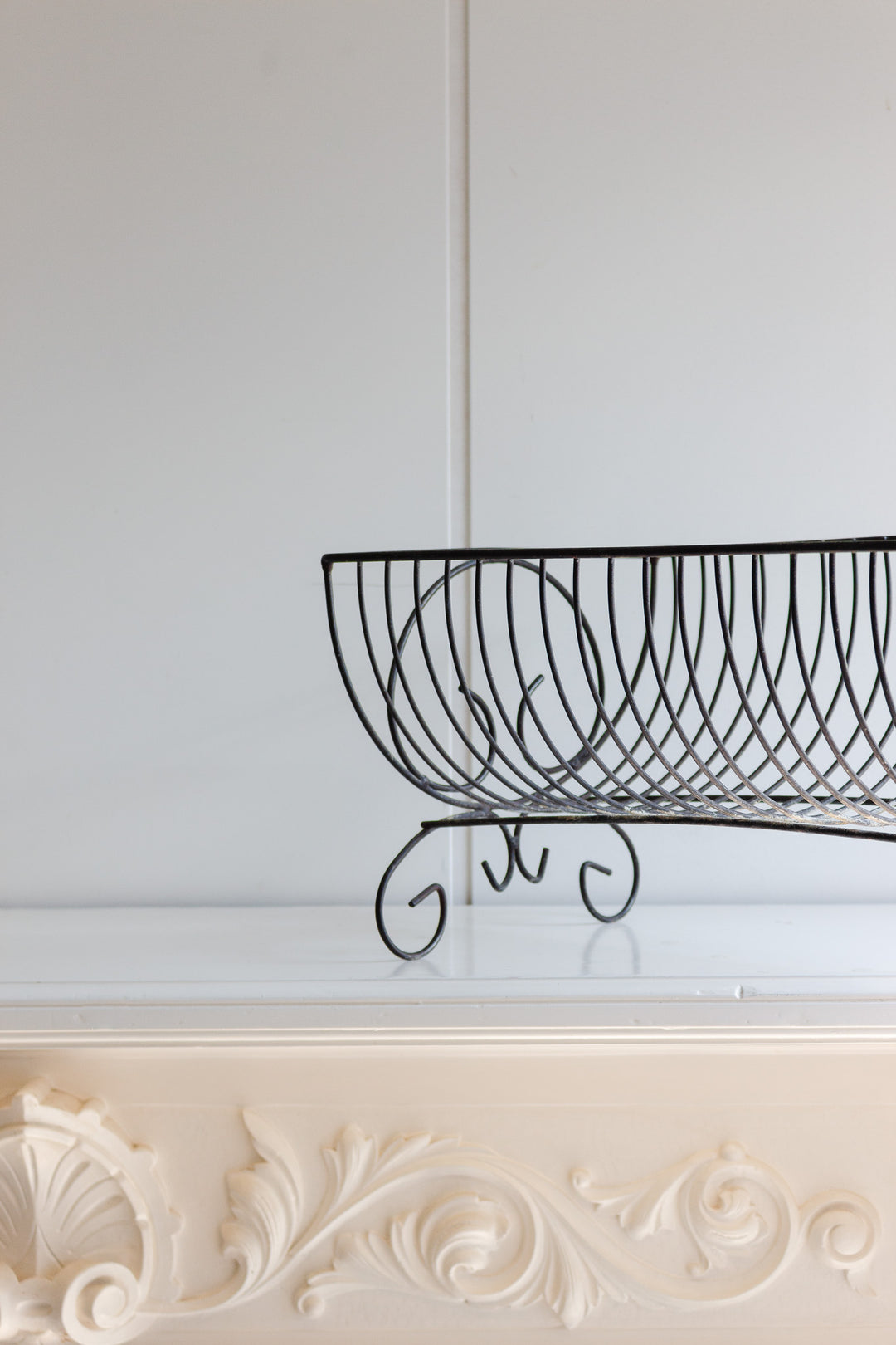 vintage french metal dish rack
