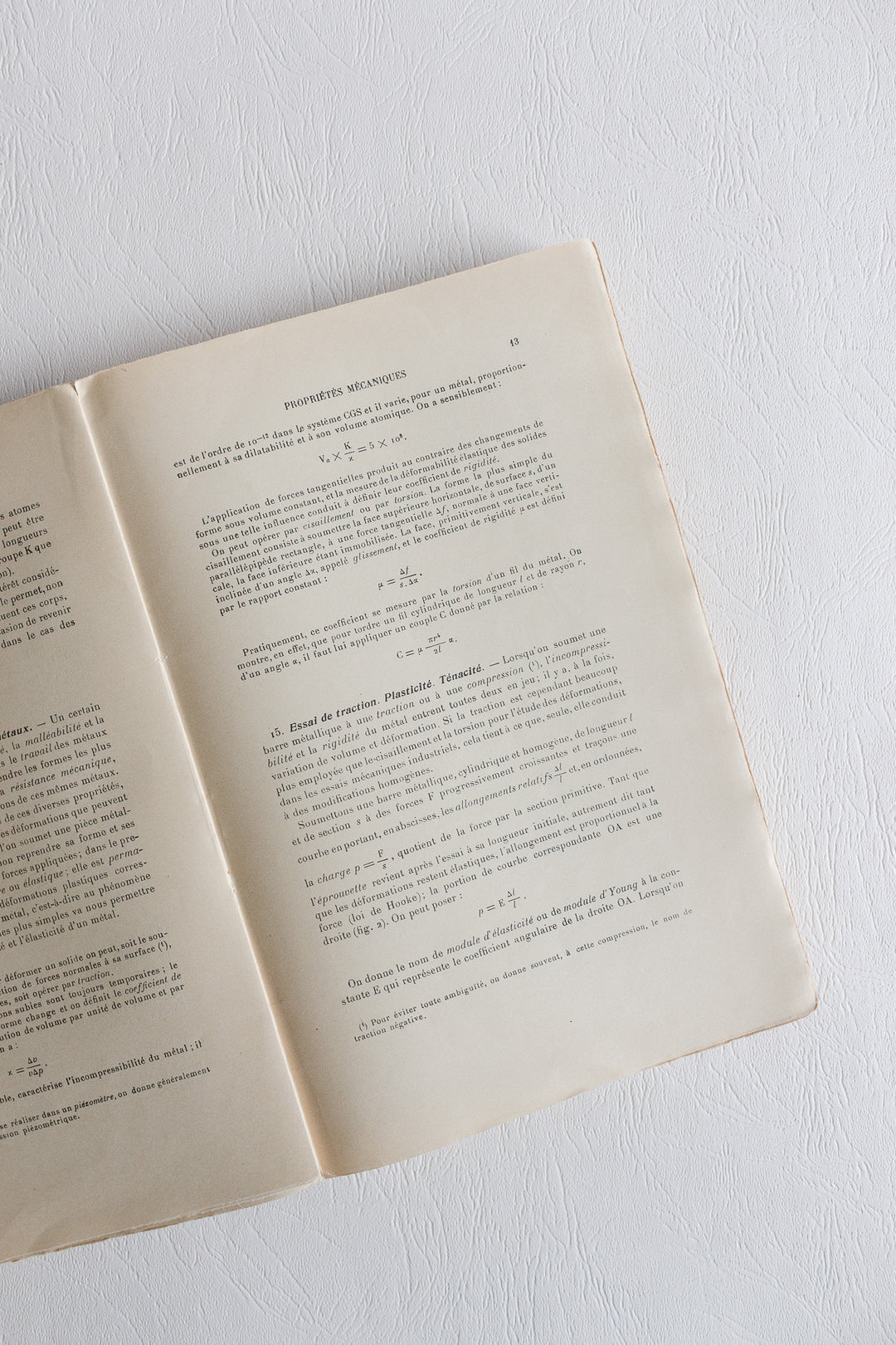 "cours de chimie métaux" vintage french book tome ii