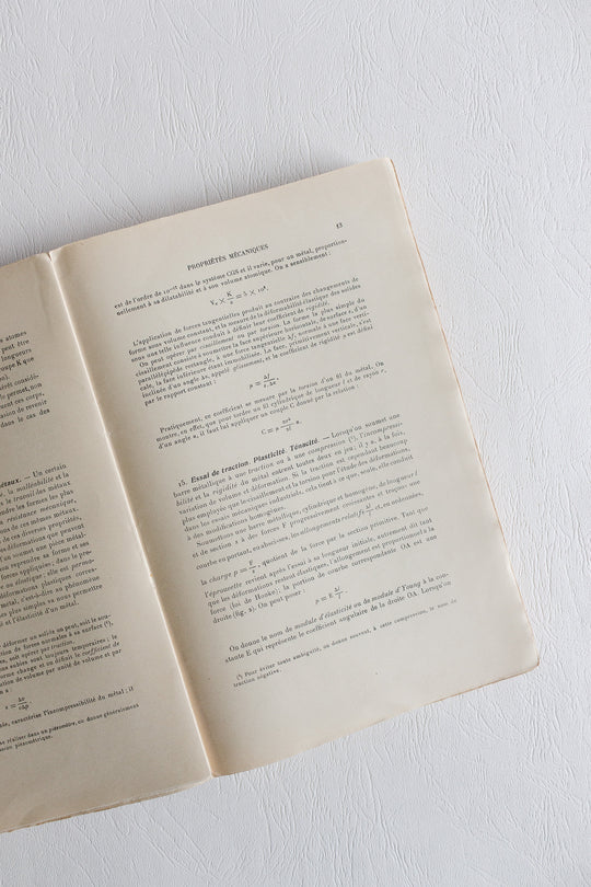 "cours de chimie métaux" vintage french book tome ii