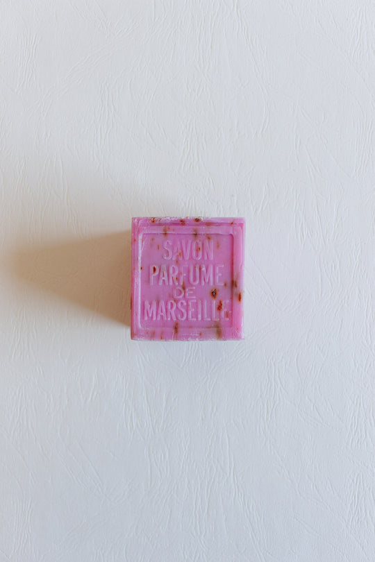 savon de marseille, rose