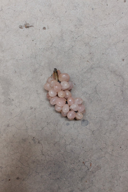 vintage french stone grape cluster