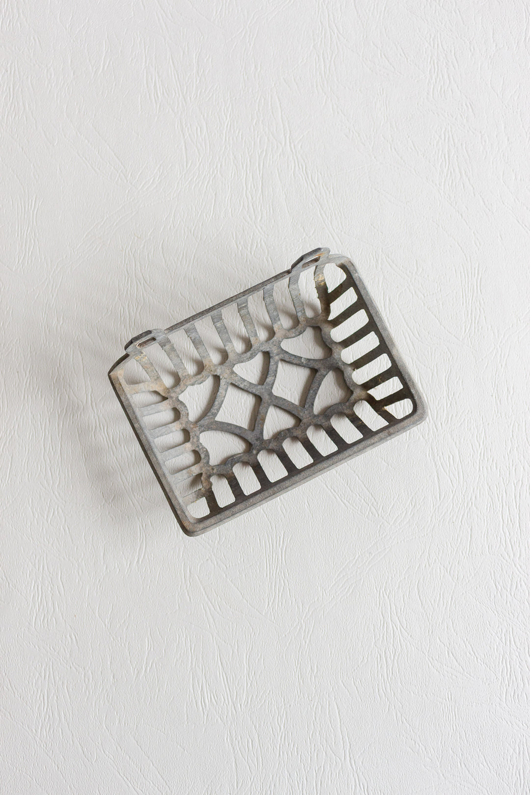 antique french enamel soap dish