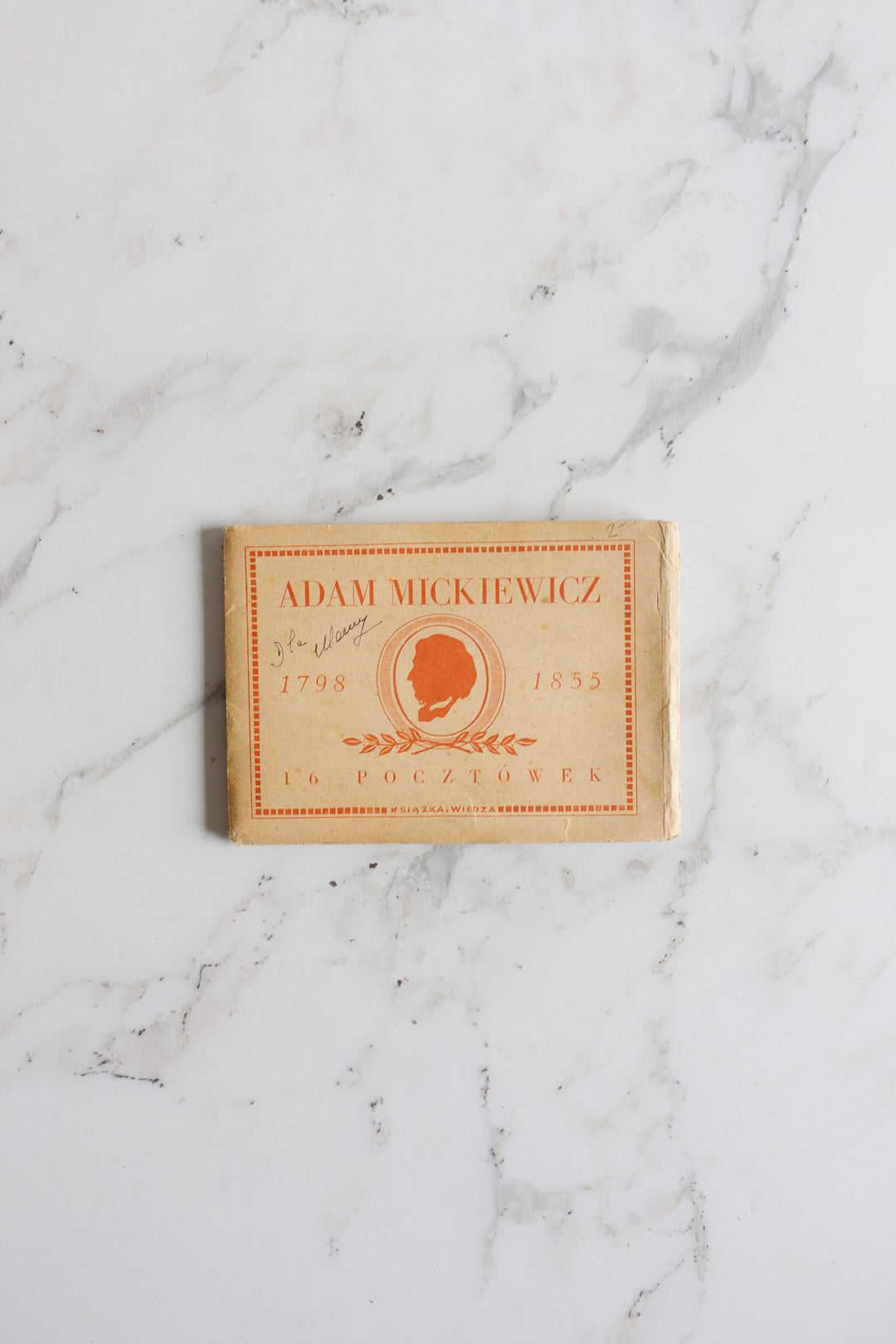 antique french 1930s Avignon postcard book