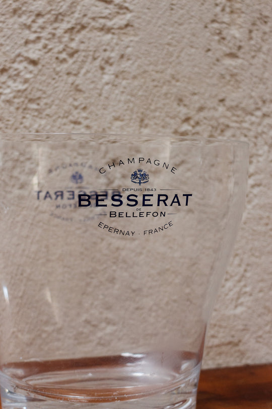 vintage french Besserat acrylic champagne bucket