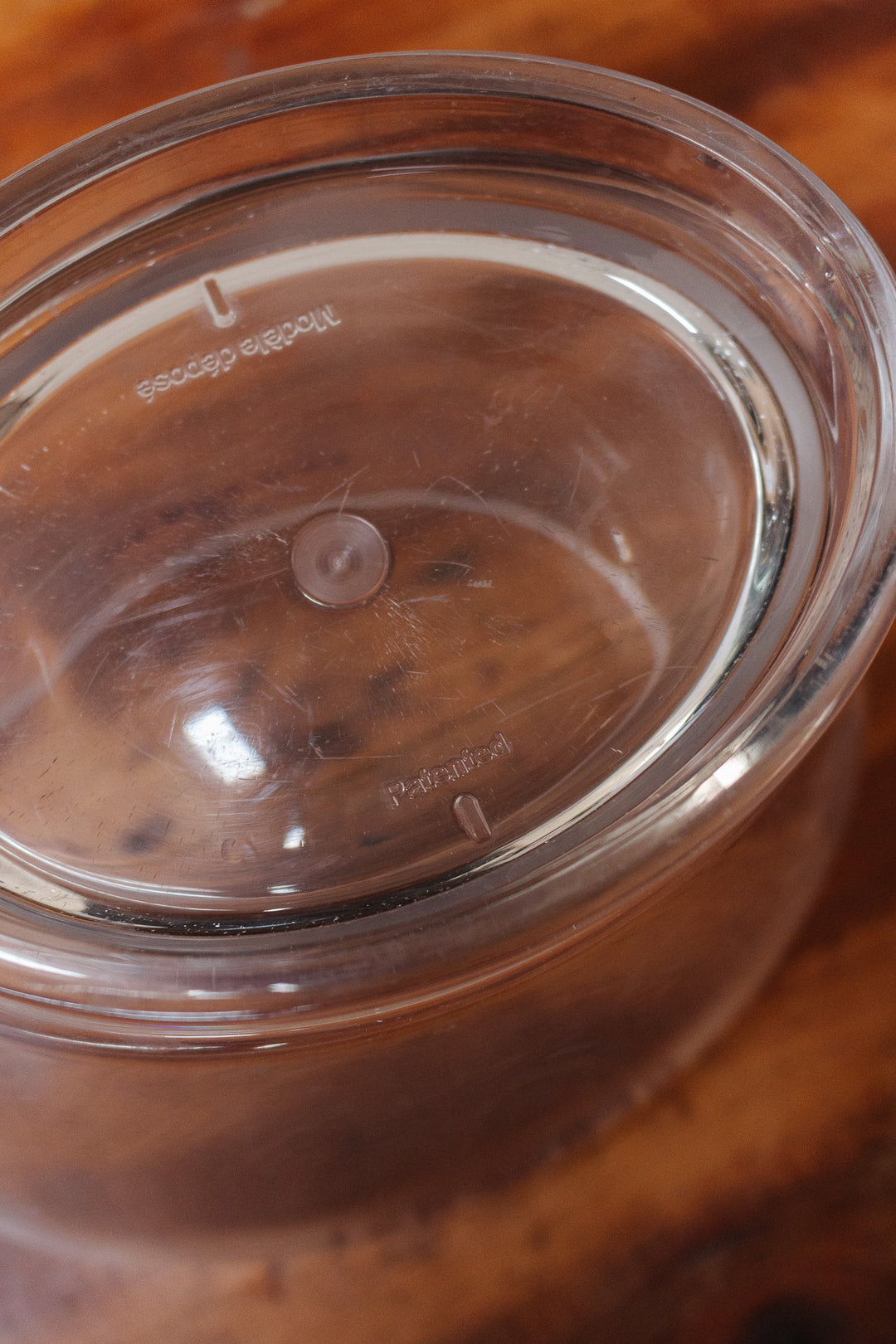 vintage french Besserat acrylic champagne bucket