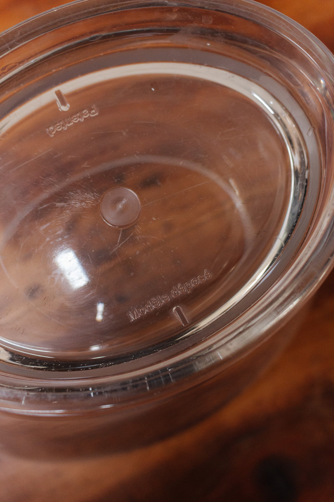 vintage french Besserat acrylic champagne bucket