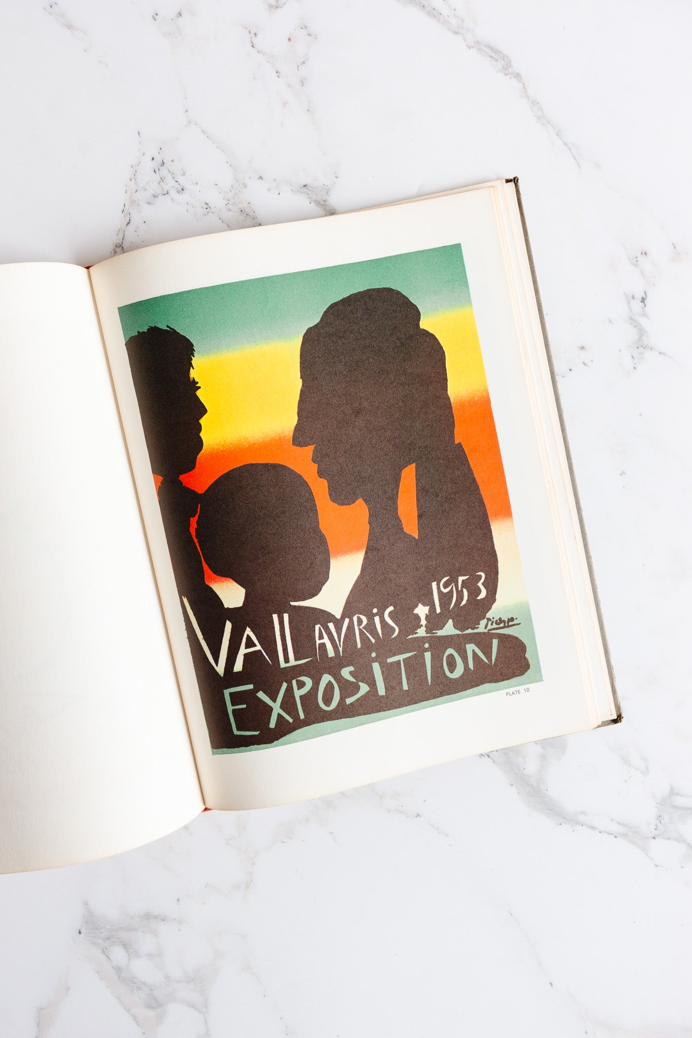 vintage art book, “the posters of picasso” – Joliette