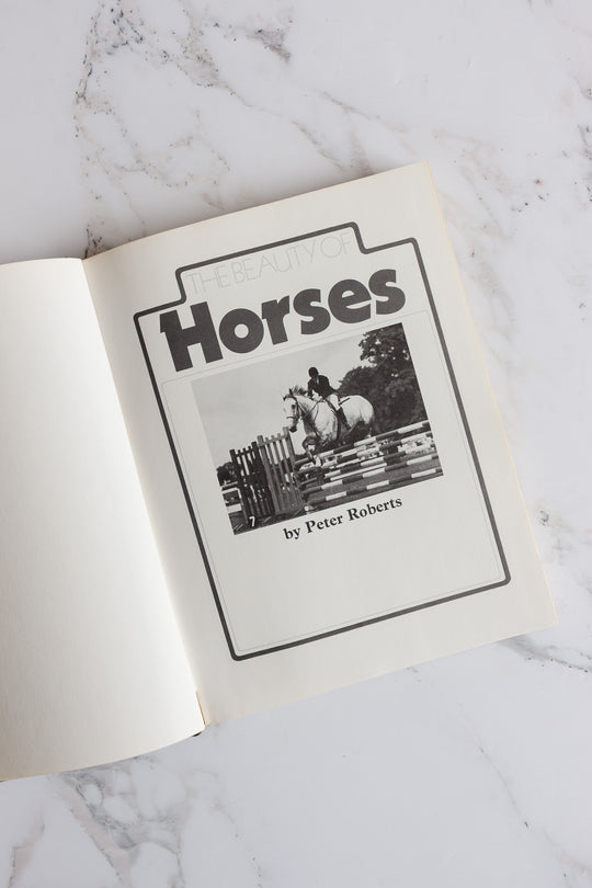 "the beauty of horses" vintage book