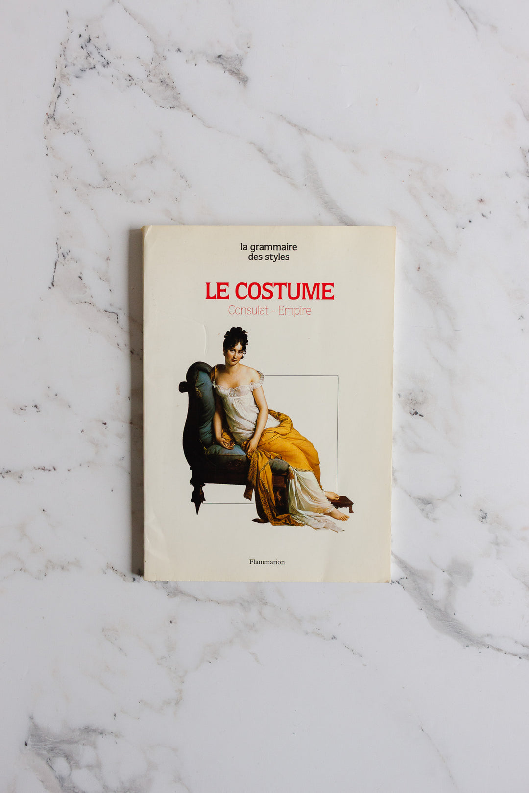 "le costume, consulat empire" vintage french book
