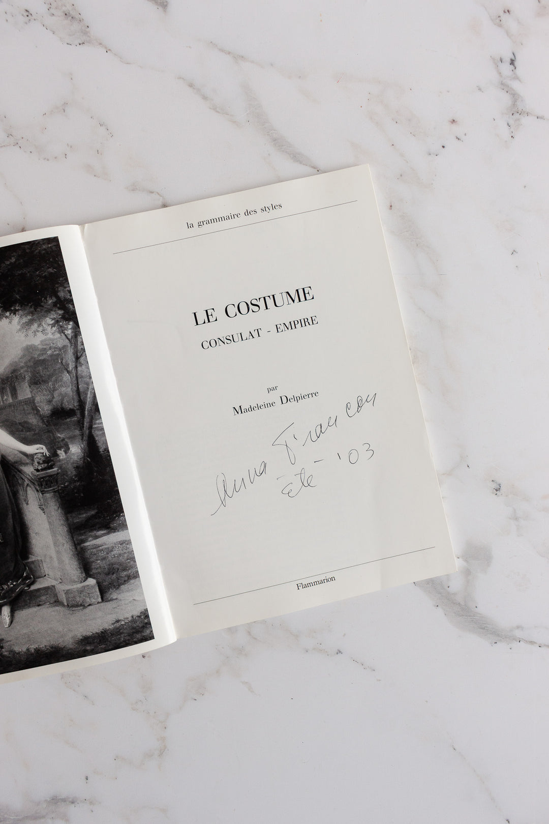 "le costume, consulat empire" vintage french book