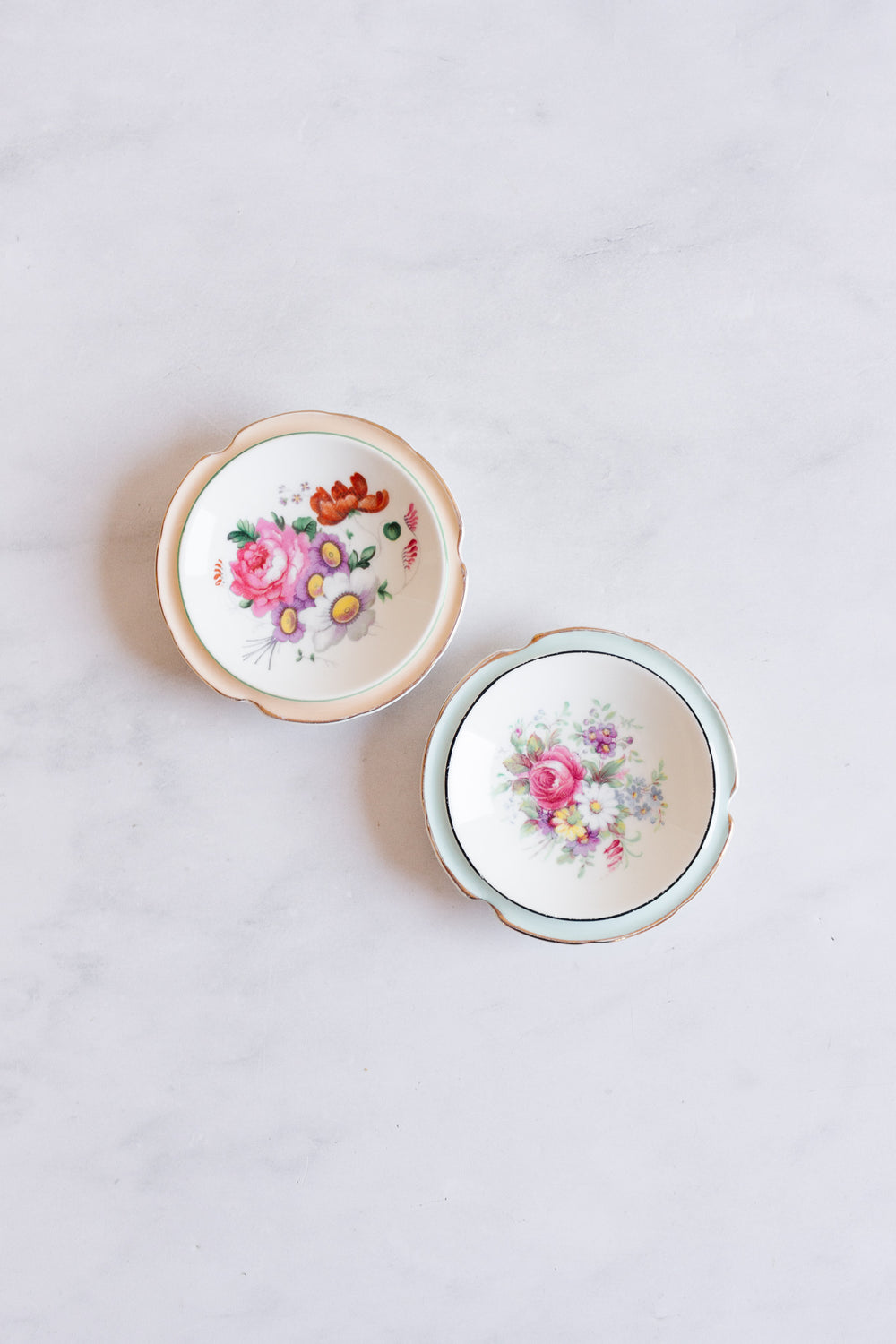 vintage paragon double warrant catch all trinket dish
