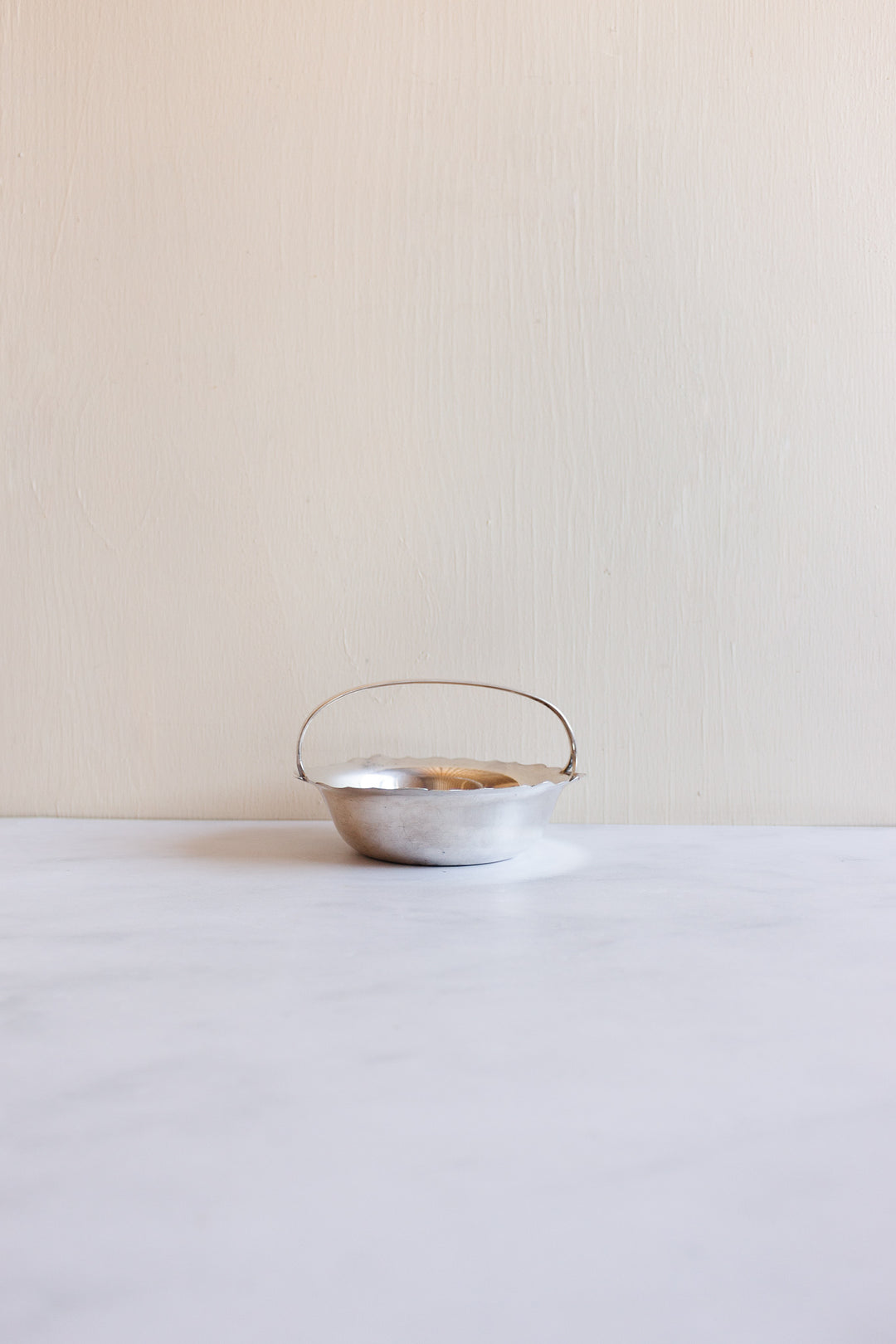 vintage sheffield england stamped silver crimped bowl