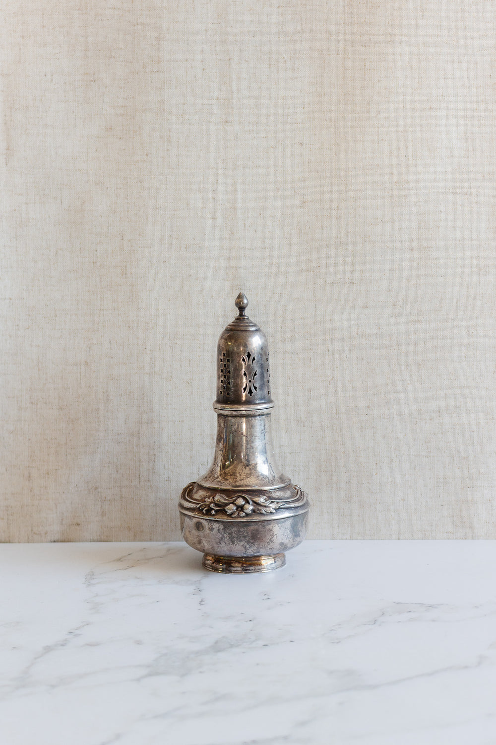 antique english sugar shaker
