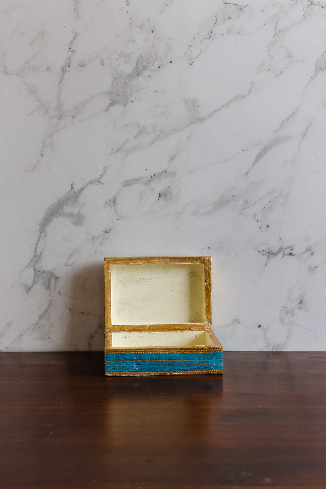 vintage italian hand painted florentine box