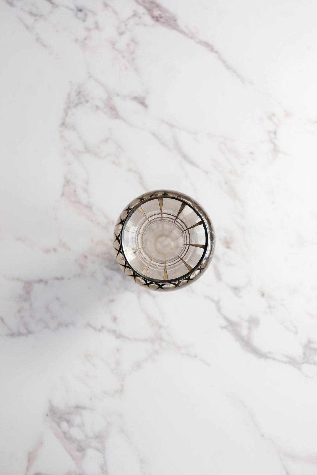 art nouveau vase with sterling silver overlay