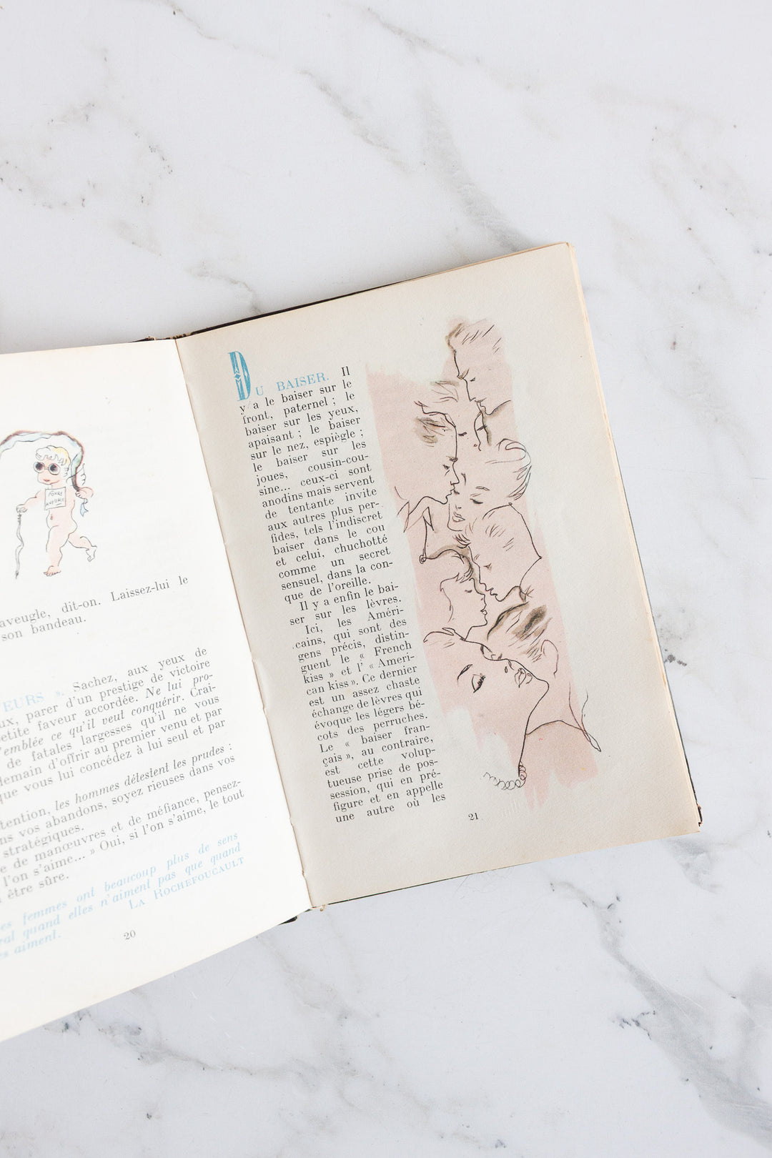 "l'art d'être aimée" french book dated 1948