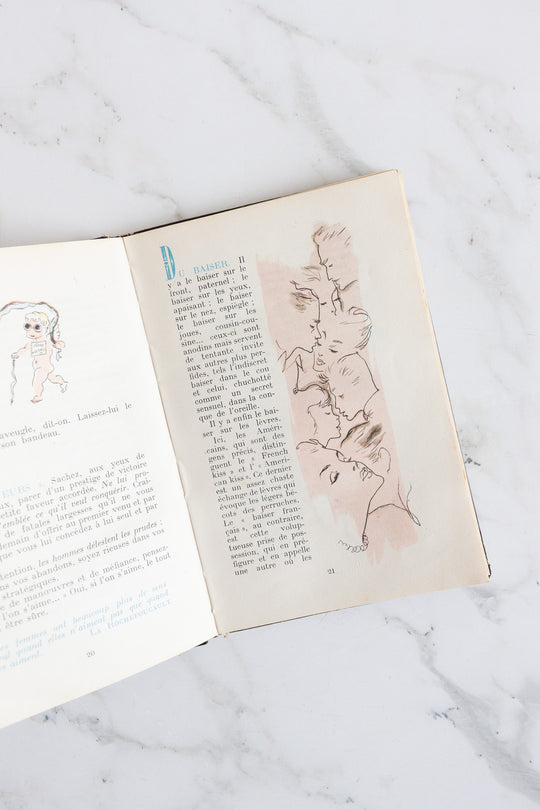 "l'art d'être aimée" french book dated 1948