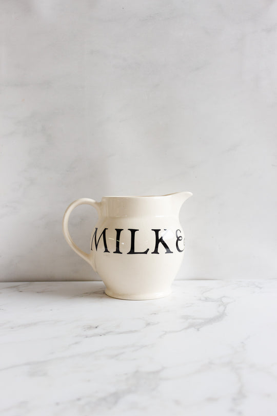 rare vintage Emma Bridgewater milk & cream pitcher