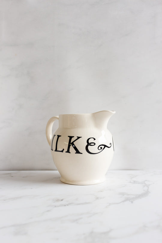 rare vintage Emma Bridgewater milk & cream pitcher