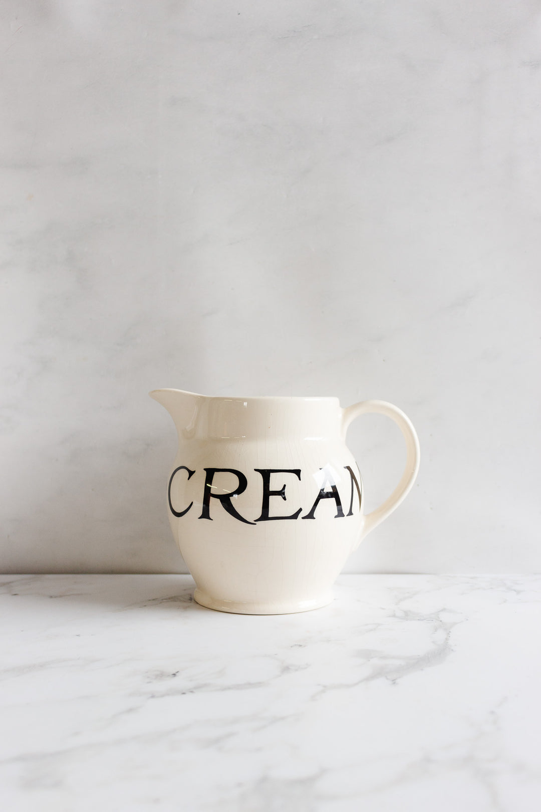 rare vintage Emma Bridgewater milk & cream pitcher