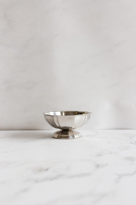 set of 6 vintage french ice cream cups