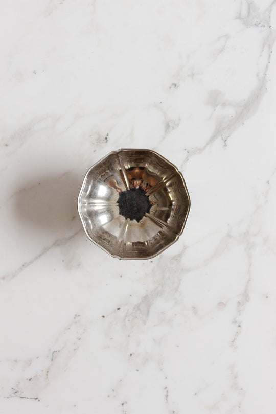 set of 6 vintage french ice cream cups