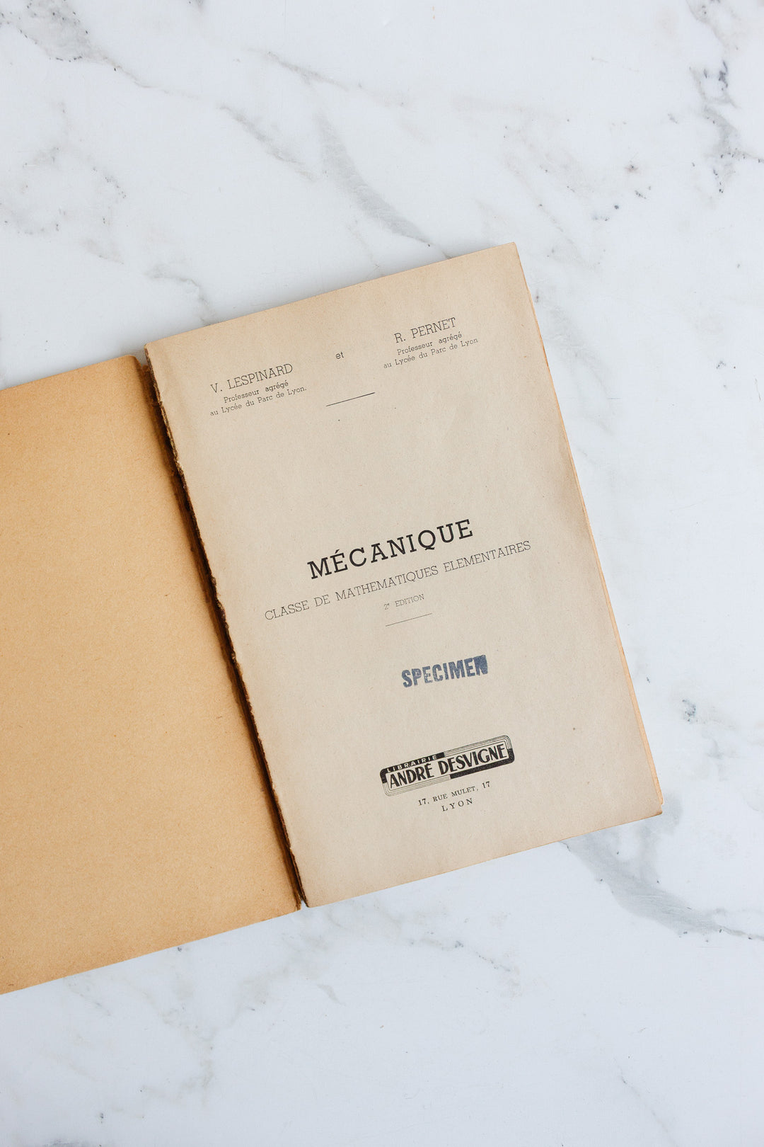 1951 "méchanique" elementary school text book