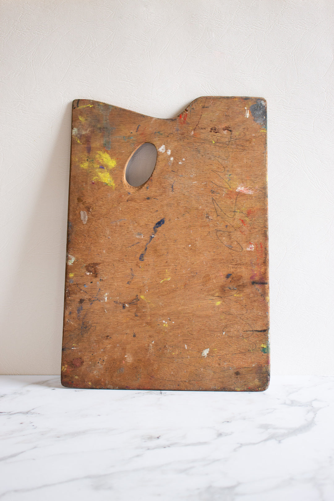 vinyage french artist's paint palette