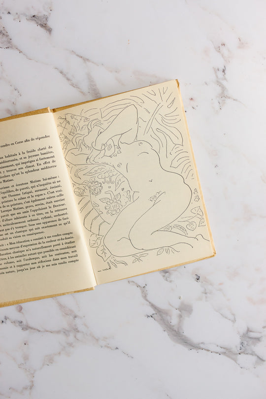 rare vintage french matisse book, "dessins"