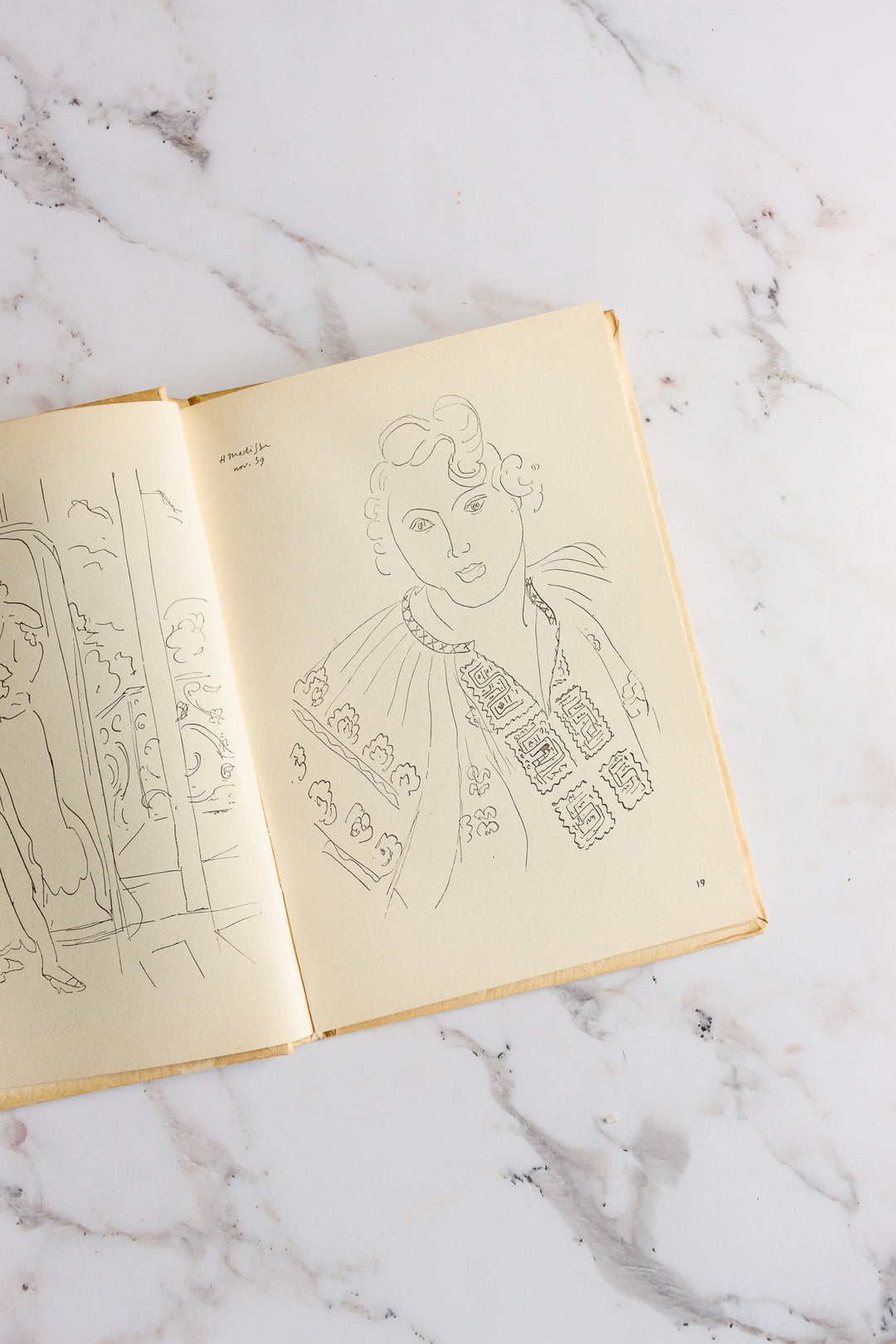 rare vintage french matisse book, "dessins"